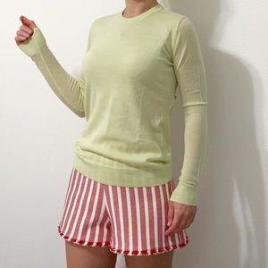 NWT ALC 100% Merino Wool Light Green Sweater S